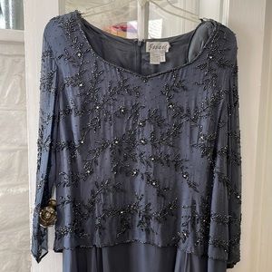 Nova I Formal Grey Mother of the Bride Dress, sz 22